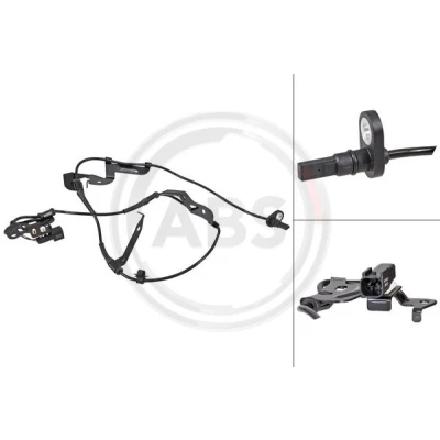 Abbildung von A.B.S. 31963 ABS Sensor aktiver 1100 schwarz FORD: Ranger Mk3