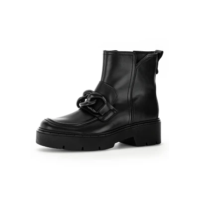 Abbildung von Gabor Plateaustiefelette schwarz, Damen, Größe: 40, Schwarz Schuhe