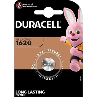 Abbildung von Duracell 5000394030367 DL1620 3V Lithium Knopfzellenbatterie 1 er Pack metallic