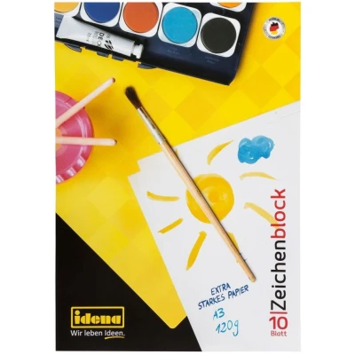 Abbildung von Idena Zeichenblock A3 FSC Mix 10 Blatt 120g
