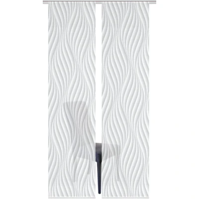 Abbildung von Vision S Schiebegardine &quot;2ER Set WAVE&quot;, (2 St.), HxB: 260x60, Schiebevorhang 2er Digitaldruck