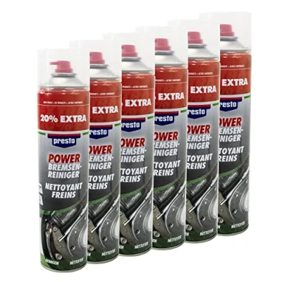 Abbildung von Bremsenreiniger Power Teilereiniger Spray Presto 307287 6 X 600 ml