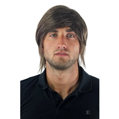 Abbildung von WIG ME UP GFW929 8 Herren Perücke Männer Mittellang Jugendlich Lässig Modisch Braun Scheitel