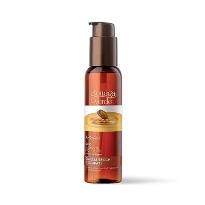 Abbildung von Bottega Verde Argan pflegendes Schutzöl mit Arganöl (100 ml) trockenes oder strapaziertes Haar