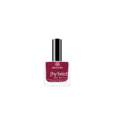 Abbildung von Alessandro Hybrid Soul Gel Polish 114 Elegant Rubin 8 ml