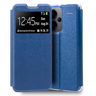 Abbildung von Cool Flip Cover für Xiaomi, Redmi Note 13 Pro, 5G, glatt, blau