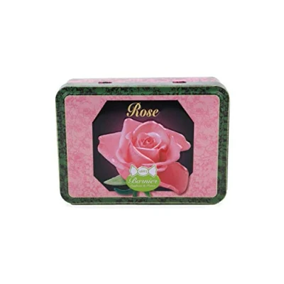 Abbildung von Rose, Rosenbonbons in Schmuckdose aus Frankreich, 150g