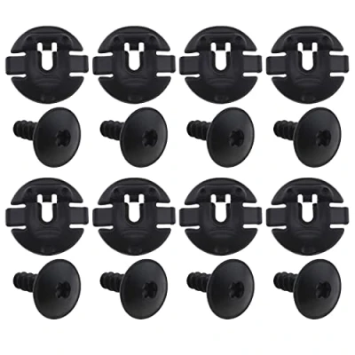 Abbildung von VGOL 40 Stück Auto Radlaufverkleidungsclips mit Torx Schrauben 4F0825429A N90775001 Kompatibel Audi A1 A4 A5 A6 A7 Q5 Radlaufverkleidungs Spritzschutzclips