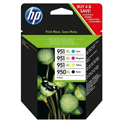 Abbildung von HP C2P43AE#301 Ink Cartridge NO 950XL/951XL B/C/M/Y Combo Pack Blister