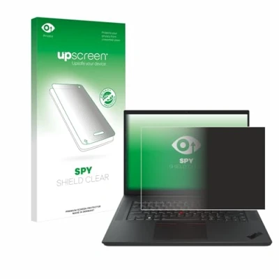 Abbildung von upscreen Anti Spy Blickschutzfolie für Lenovo ThinkPad P1 Gen 4 Privacy Screen Displayschutz Folie [Sichtschutz, Blaulichtfilter]