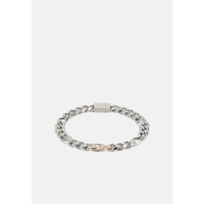 Abbildung von BOSS RIAN Armband silvercoloured/rose goldcoloured, Herren, Größe: One Size, Silver coloured/rose gold coloured