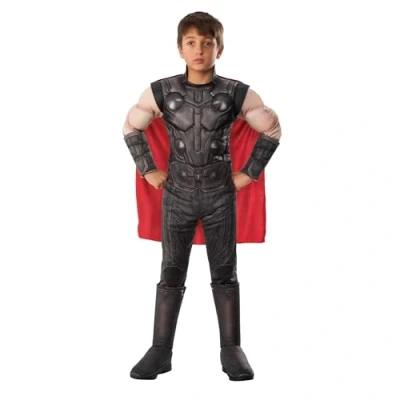 Abbildung von Rubie&#039;s Kostüm Avengers Endgame Thor für Kinder, Superheldenkostüm im Look des finalen Films