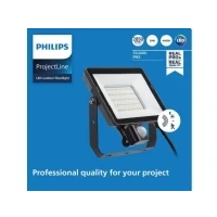 Abbildung von Philips Projectline Flutlicht, 30W, 4000K, schwarz, mit Sensor