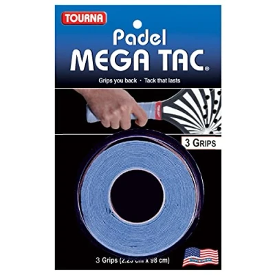 Abbildung von Tourna Unisex Erwachsene PAD MT B Padel Overgrip, Blaues Markenzeichen