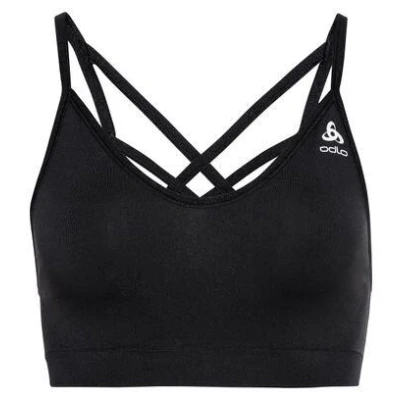 Abbildung von ODLO Seamless SOFT Sports BRA Sportbh mit leichter Stützkraft, Damen, Größe: Small, Black