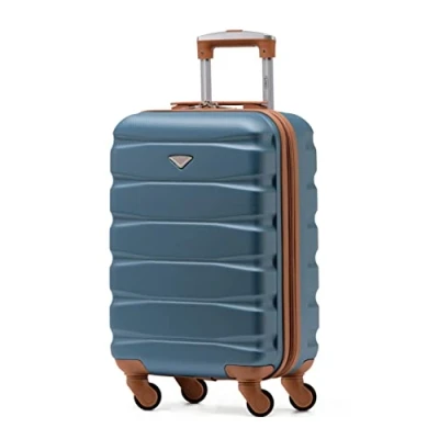 Abbildung von Flight Knight Abs hartschalenkoffer Kabinen Und Handgepackoptionen, Die Fur Uber 100 Fluggesellschaften Zugelassen Sind, Darunter Easyjet, British Airways, Ryanair, Virgin Atlantic, Emirates