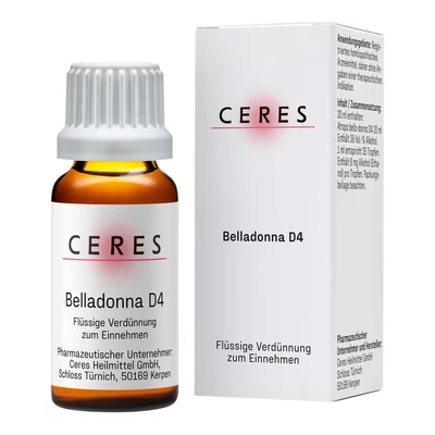 Abbildung von Ceres Belladonna D 4 Dilution 20 ml