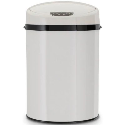 Abbildung von ECHTWERK Mülleimer &quot;INOX BRUSHED&quot;, 1 Behälter, Infrarot Sensor, Korpus aus Edelstahl, Fassungsvermögen 9 Liter