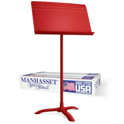 Abbildung von Manhasset Symphony Notenpult (rot, matt) 4801 MRD