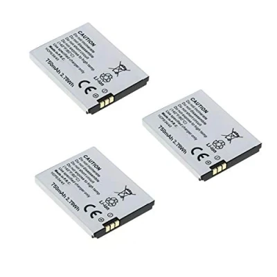 Abbildung von 3X Ersatz Akku für AVM Fritz!Fon MT F C5 C4 M2 ACCU mit 750mAh Li ion