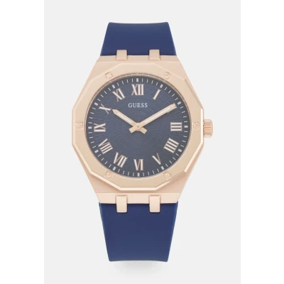 Abbildung von Guess Asset Uhr, Herren, Größe: One Size, Blue