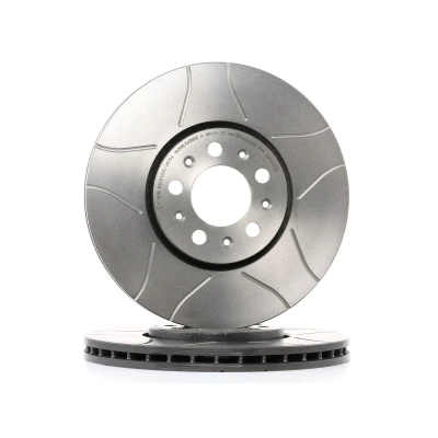Abbildung von BREMBO MAX LINE 09.7010.76 Bremsscheibe 288 25 5 innenbelüftet, geschlitzt beschichtet hochgekohlt mit Schrauben SEAT: Ibiza 4 Sportcoupe, ST