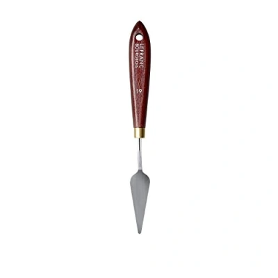 Abbildung von Lefranc Bourgeois 365019 Malmesser mit elastischer Metallklinge, rostfrei, lackiertem Holzgriff für Acrylfarben oder Ölfarben Nr.19