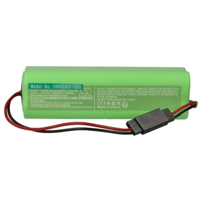 Abbildung von vhbw Akku kompatibel mit Futaba 6NFK, 6NPK, 6VA, 7C, 7NFK, 8NFK, 8U, 9C, NT8IB, NT8S Fernbedienung Remote Control (2000 mAh, 9,6 V, NiMH)