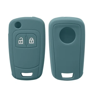 Abbildung von kwmobile Schlüsseltasche Autoschlüssel Silikon Hülle für Opel Chevrolet (1 tlg), Schlüsselhülle Schlüssel Case Cover