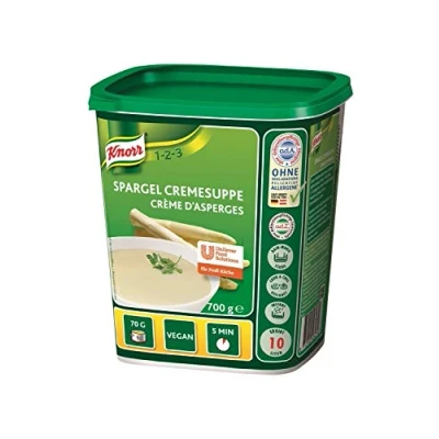Abbildung von Knorr Spargel Cremesuppe Trockenmischung (intensiver, natürlicher Geschmack) 1er Pack (1 x 700 g)