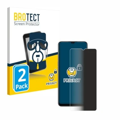 Abbildung von BROTECT (2 Stück Anti Spy Blickschutzfolie für Oppo Find X2 Lite Privacy Screen Protector [Displayschutz Folie, Sichtschutz, Blaulichtfilter]