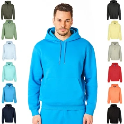 Abbildung von Ript Performance Essentials RCSWT763 Herren Kapuzenpullover, weich, Freizeitkleidung, Größe M, blau (Blue Asher)