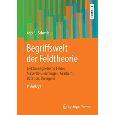 Abbildung von Begriffswelt der Feldtheorie: Elektromagnetische Felder, Maxwell Gleichungen, Gradient, Rotation, Divergenz