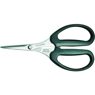 Abbildung von Knipex Schere für Fasern aus KEVLAR® verchromt, mit Kunststoff umspritzt 160 mm 95 03 SB
