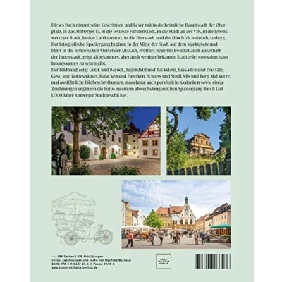 Abbildung von AMBERG Ein fotografischer Spaziergang durch die Stadt an der Vils: Stadtgebiet und Ortsteile Historische Altstadt Schloss, Stadtmauer, Mariahilfberg, Vils
