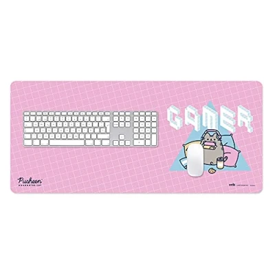 Abbildung von empireposter Gaming Mousepad Pusheen extra groß 80x35 cm Schreibtischunterlage