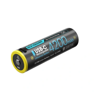 Abbildung von Nitecore NL2142LTHPR USB Aufladbarer 21700 Li Ion Akku 4200mAh