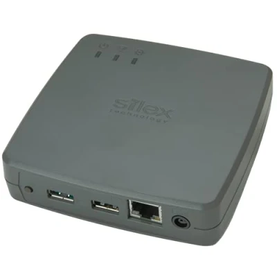 Abbildung von Silex Technology DS 700AC USB 3.0 Device Server Netzwerk LAN Wireless mit Enterprise Security und IPv4/IPv6 Unterstützung