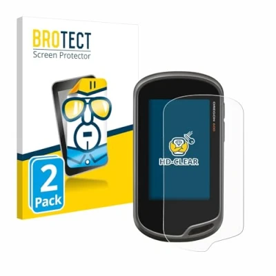 Abbildung von BROTECT (2 Stück Schutzfolie für Garmin Oregon 600 Displayschutz Folie Ultra Klar