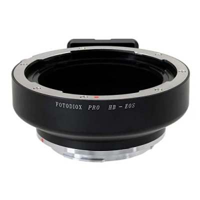 Abbildung von Fotodiox Pro Lens Mount Adapter Compatible with Hasselblad V SLR Lenses on Canon EOS (EF, EF S) D/SLR Camera Body Gen10 Focus Confirmation Chip