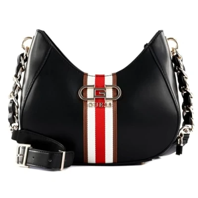 Abbildung von GUESS Nelka Top Zip Crossbody Black