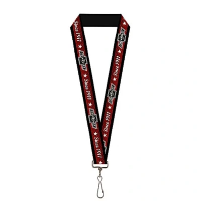 Abbildung von Buckle Down Unisex Erwachsene Lanyard 1.0&quot; Vintage Chevrolet Bowtie Since 1911/Stars S Schlsselanhnger, Mehrfarbig, Einheitsgröße