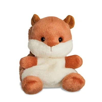 Abbildung von Aurora, 61352, Palm Pals Nibbles Eichhörnchen, 13cm, Plüschtier, Braun &amp; Beige
