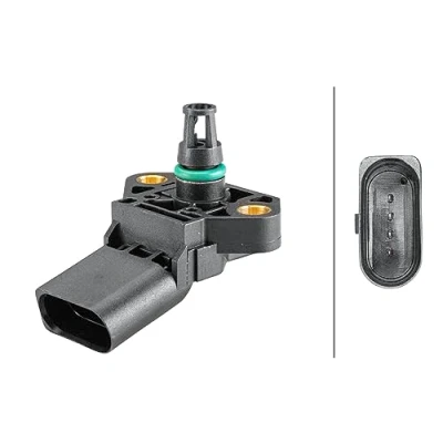 Abbildung von HELLA 6PP 358 152 251 Sensor, Ladedruck VOLKSWAGEN: Caddy 3 Kombi, GOLF 7 Schrägheck, 6, AUDI: A4 B8 Avant, A5 Sportback, A6 C7 Avant