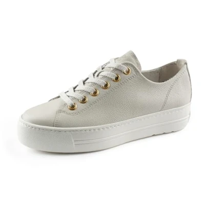Abbildung von Paul Green Sneaker low, Damen, Größe: 40, Maincalf ivory gold Schuhe