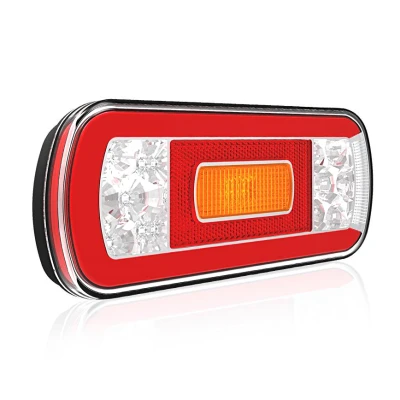 Abbildung von LED Rücklicht ohne Kennzeichenbeleuchtung 12/36V 1m. Kabel TrailerPlus Anhängerersatzteile