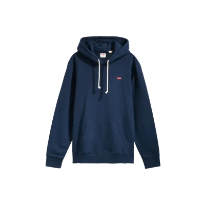 Abbildung von Levi&#039;s NEW Original Hoodie Kapuzenpullover, Herren, Größe: Small, Dress blues