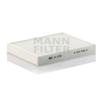 Abbildung von MANN FILTER CU 2736 2 Innenraumfilter Partikelfilter 262 198 32 BMW: 5 Limousine, Touring, ALPINA: B10 Touring