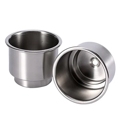 Abbildung von einbau flaschenhalter,Getränkehalter Boot,Becherhalter Edelstahl,Getränkehalter,2 Stück Edelstahl Cup Drink Flaschenhalter Für Marine Boat Rv Camper Getränkehalter Öffnung