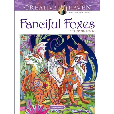 Abbildung von Creative Haven Fanciful Foxes Coloring Book